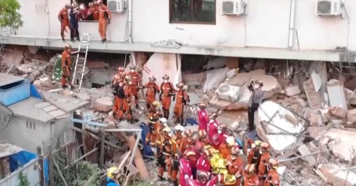 Aid cuts leave earthquake survivors in Myanmar without help - CBS News