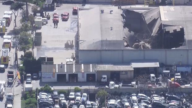 San Jose building roof collapse 