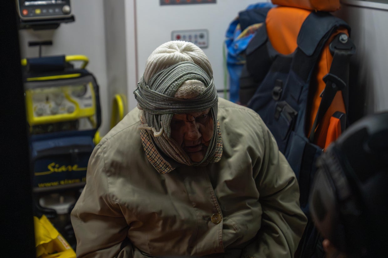 The Aftermath Of The Russian Drone Attack On Kharkiv