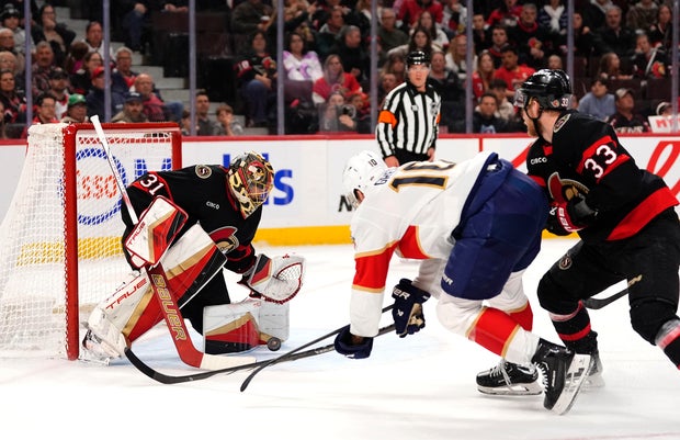 Panthers Senators Hockey 