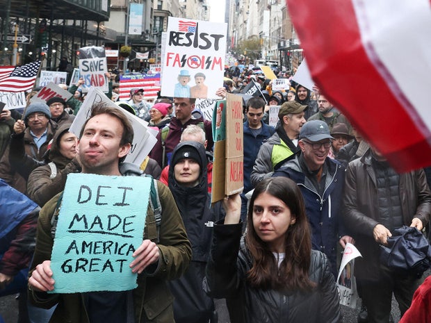 Nationwide Hands Off Democracy anti-Trump protests 