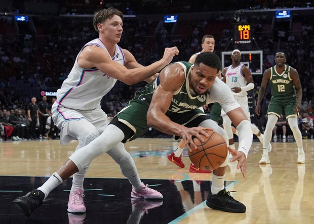 Bucks Heat Basketball 