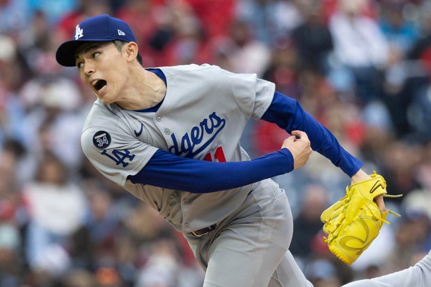 Dodgers Phillies Baseball 