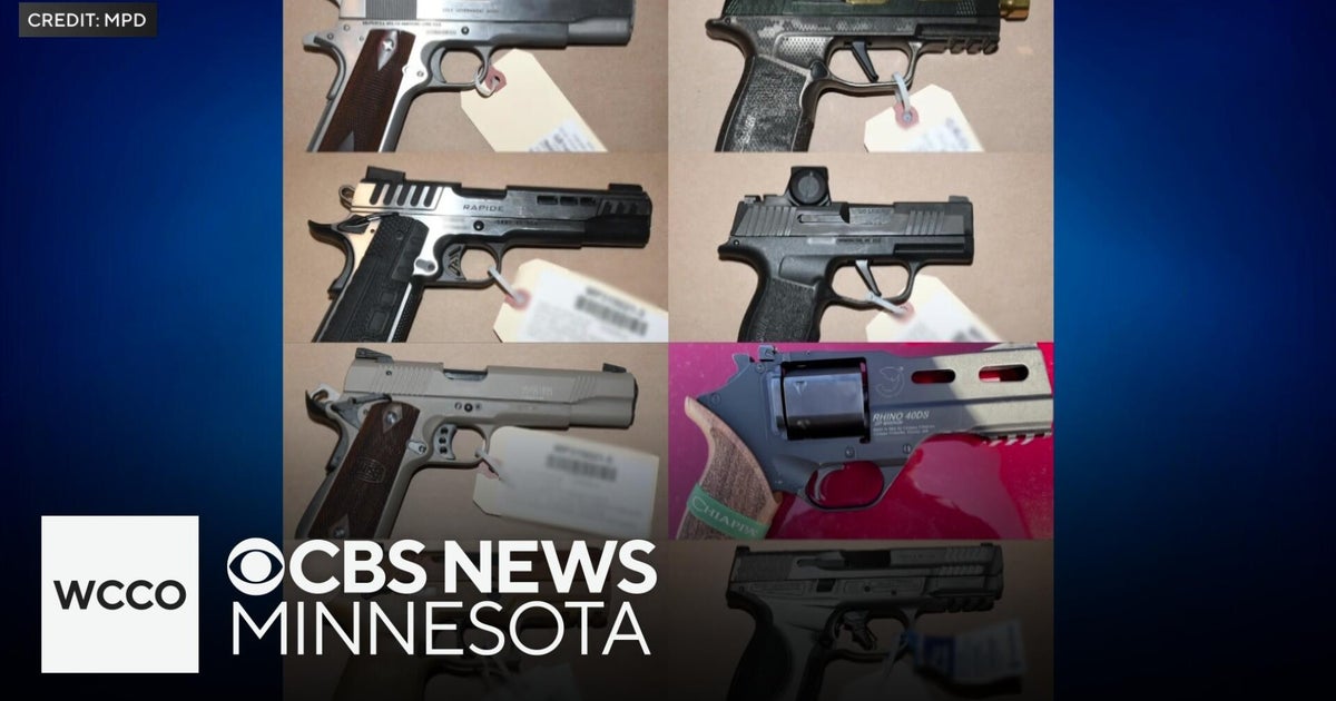 Guns stolen at UPS facility found by Minneapolis police - CBS Minnesota