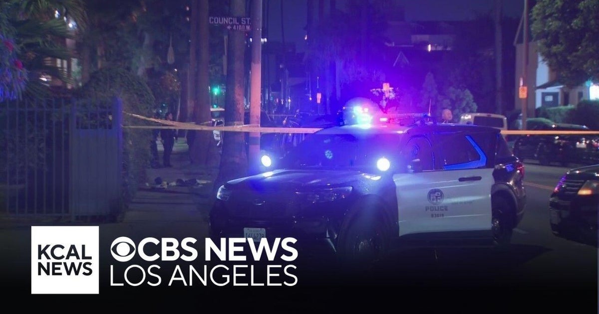 Person dead after a shooting in Koreatown - CBS Los Angeles