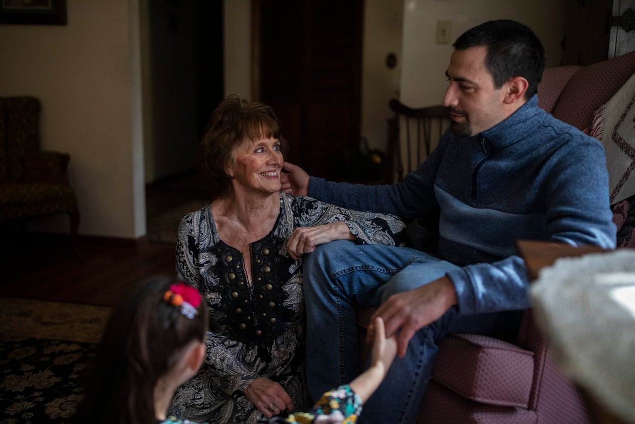 Jackie Lewis and her family