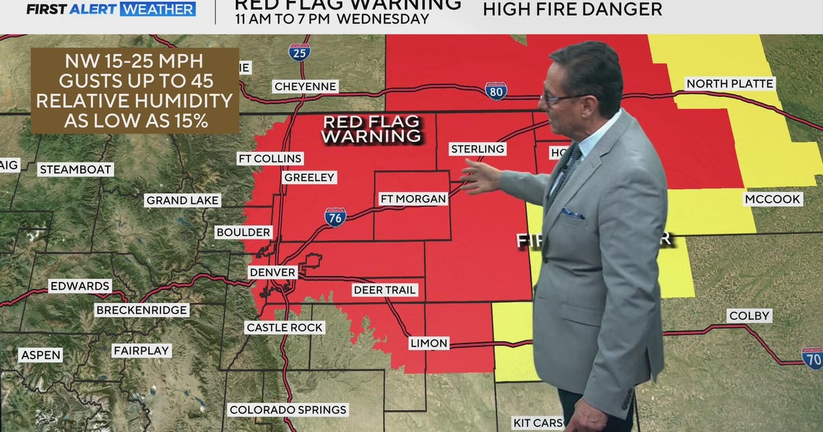 Warmth and wind will boost fire danger - CBS Colorado