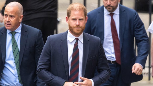 Prince Harry attends appeal court hearing at the High Court in London