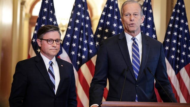 Speaker Johnson and Senate Leader Thune Speak On Delivering President Trumps Agenda