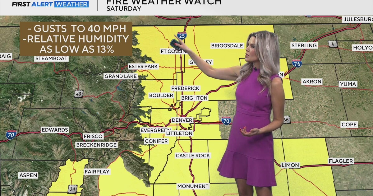 Fire danger ramps up for Denver on Saturday with possible record ...