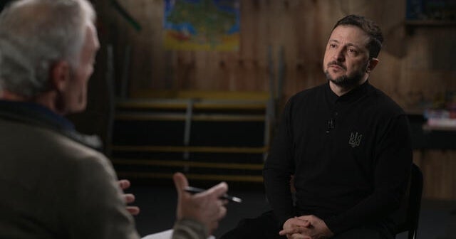 Volodymyr Zelenskyy's full 2025 60 Minutes interview in Ukrainian