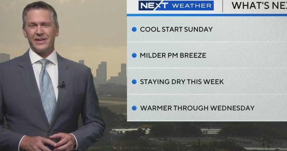 South Florida weather for 8AM Sunday 04/13/25 - CBS Miami