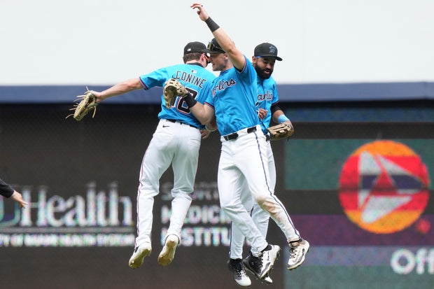 Nationals Marlins Baseball 