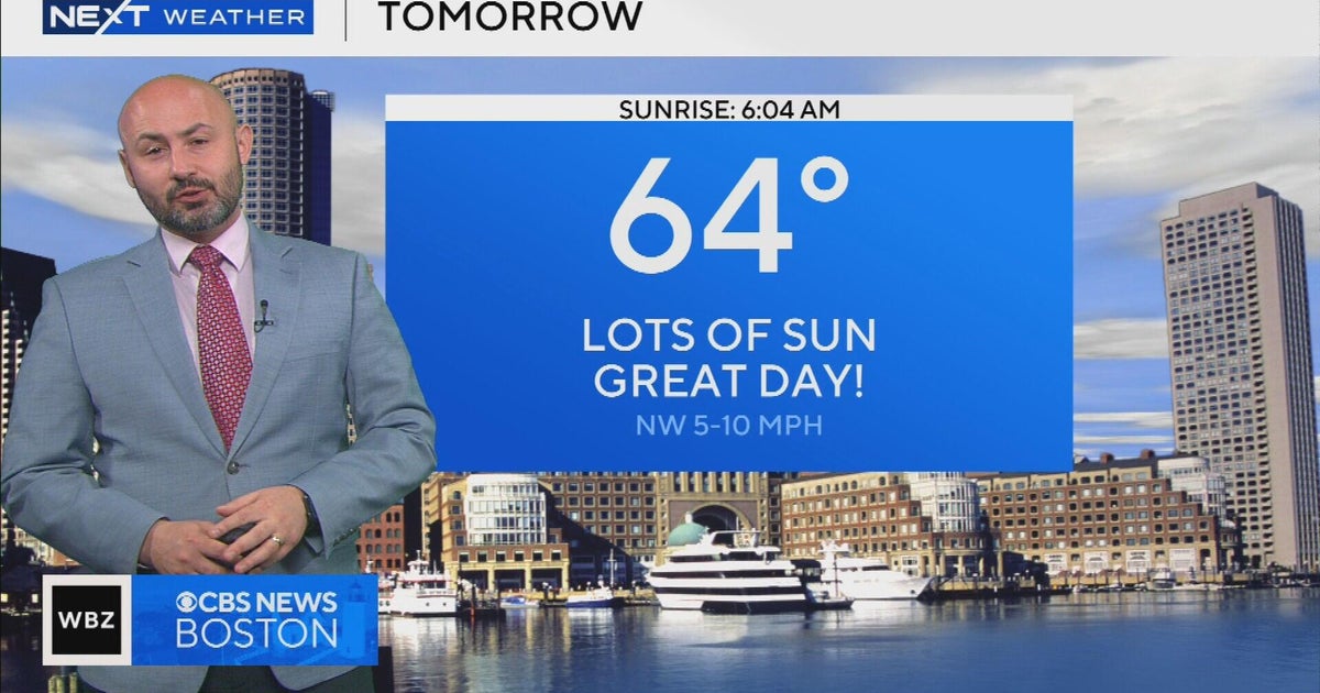 Next Weather: WBZ Midday Update For April 13 - CBS Boston