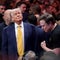 President Trump Attends UFC Title Fight 