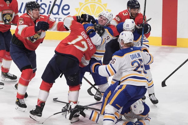 Sabres Panthers Hockey 