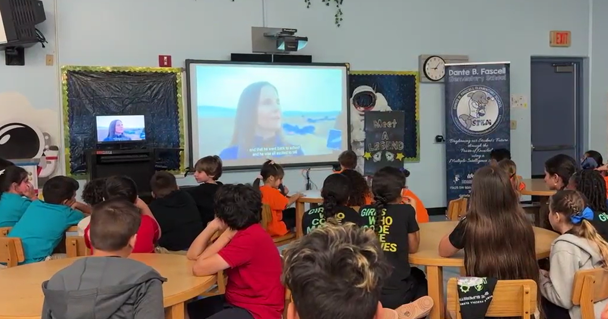 South Florida students inspired as all-female Blue Origin crew soars into history South Florida students inspired as all-female Blue Origin crew soars into history