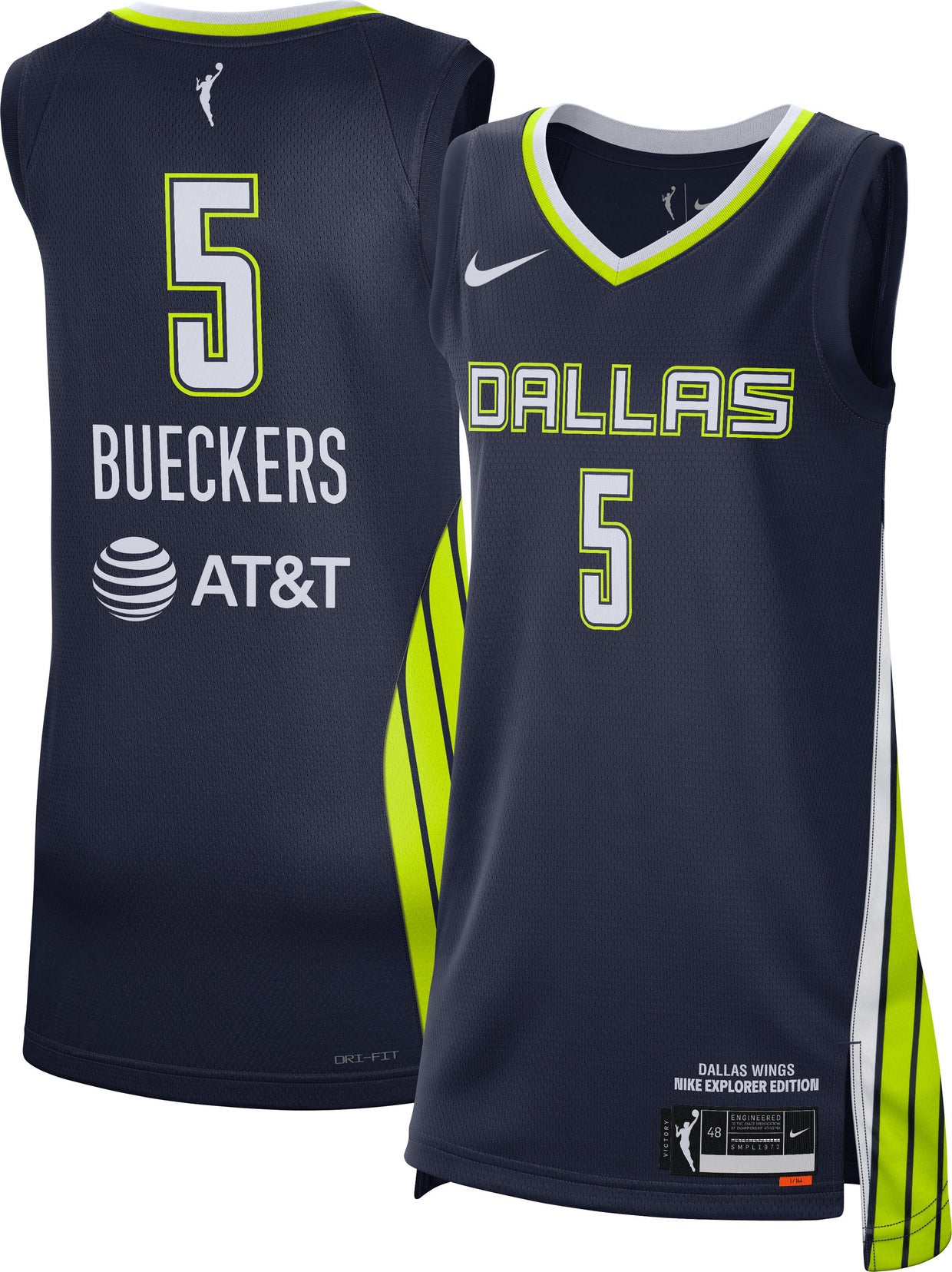 Paige Bueckers jersey Dallas Wings 