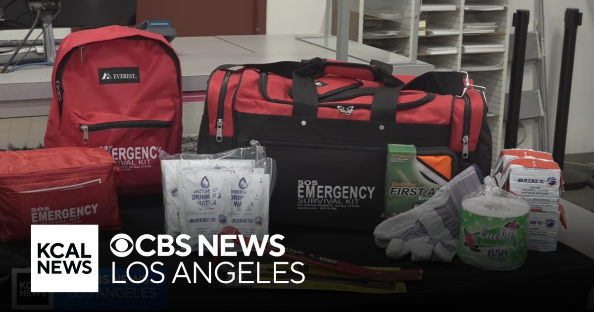 Expert offers tips to prepare ahead of next emergency - CBS Los Angeles