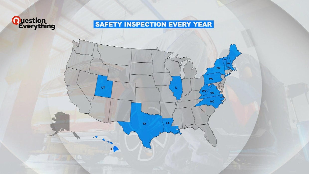 Is it time to get rid of the yearly car inspection? Only 14 states ...
