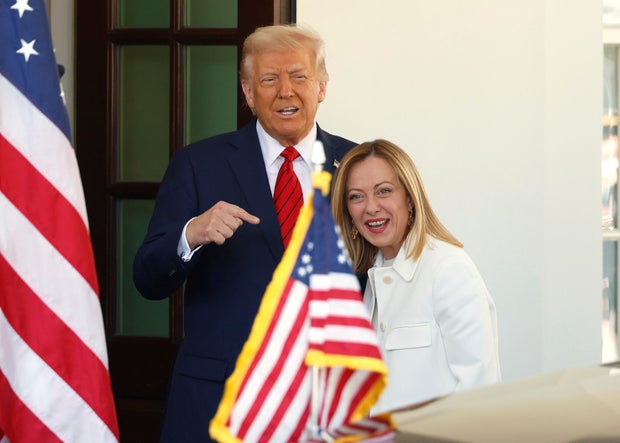 Trump US Italy 