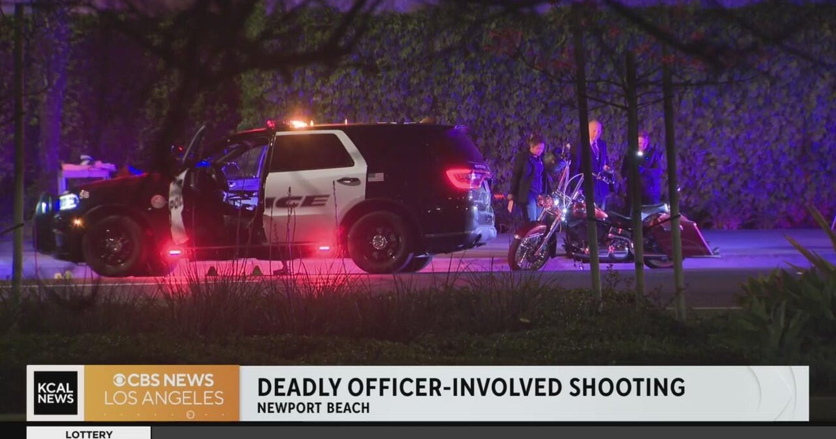 Deadly officer-involved shooting in Newport Beach - CBS Los Angeles