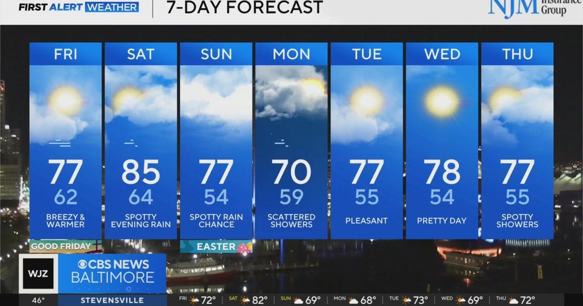 Temperatures soar across Maryland heading into the holiday weekend ...