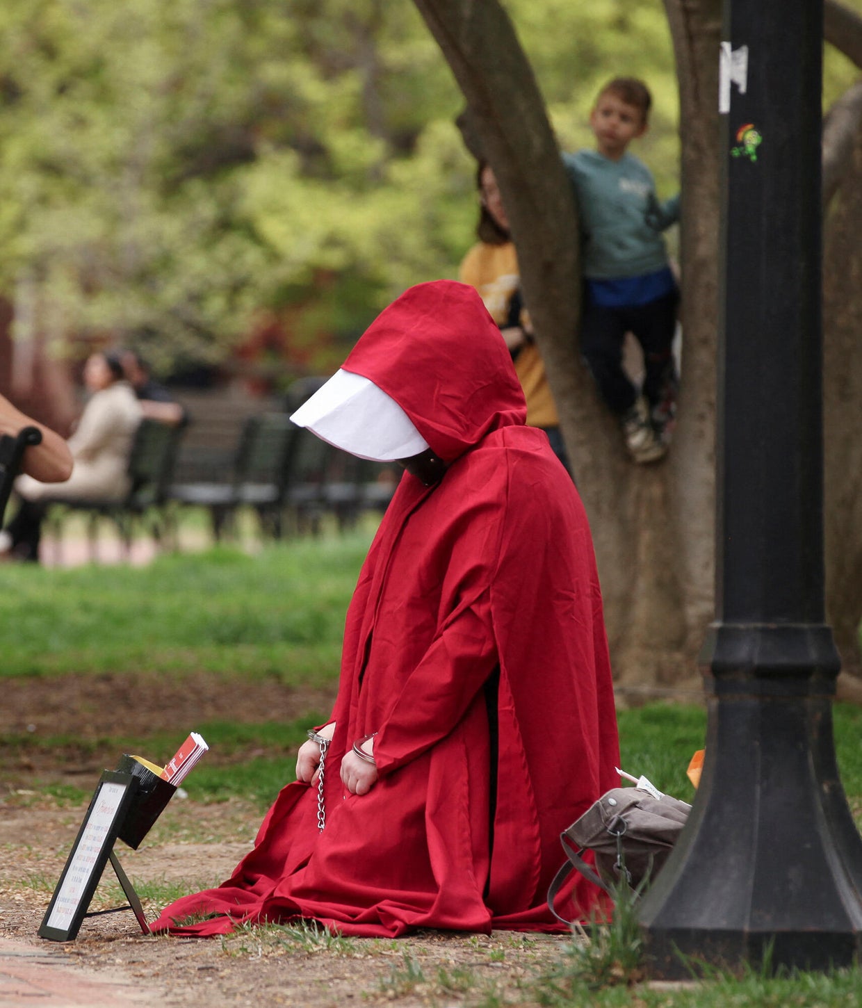 Anti-Trump demonstration at the White House