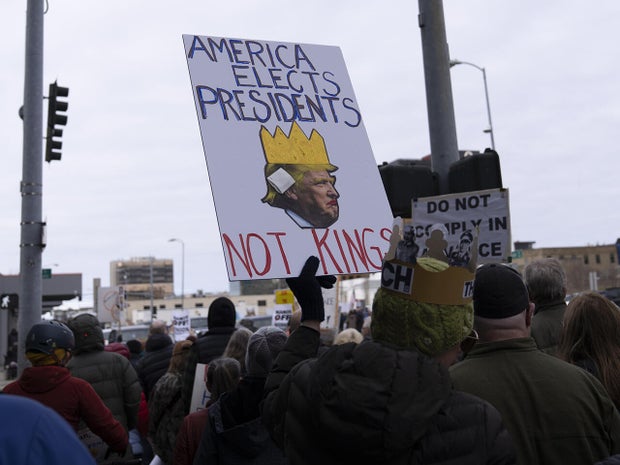 Rally against US President Donald Trump administration in Alaska 