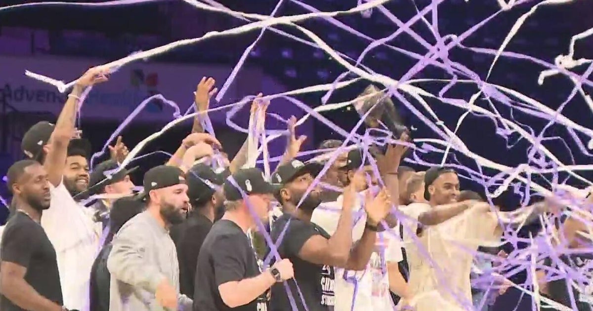 Stockton celebrates Kings G League championship