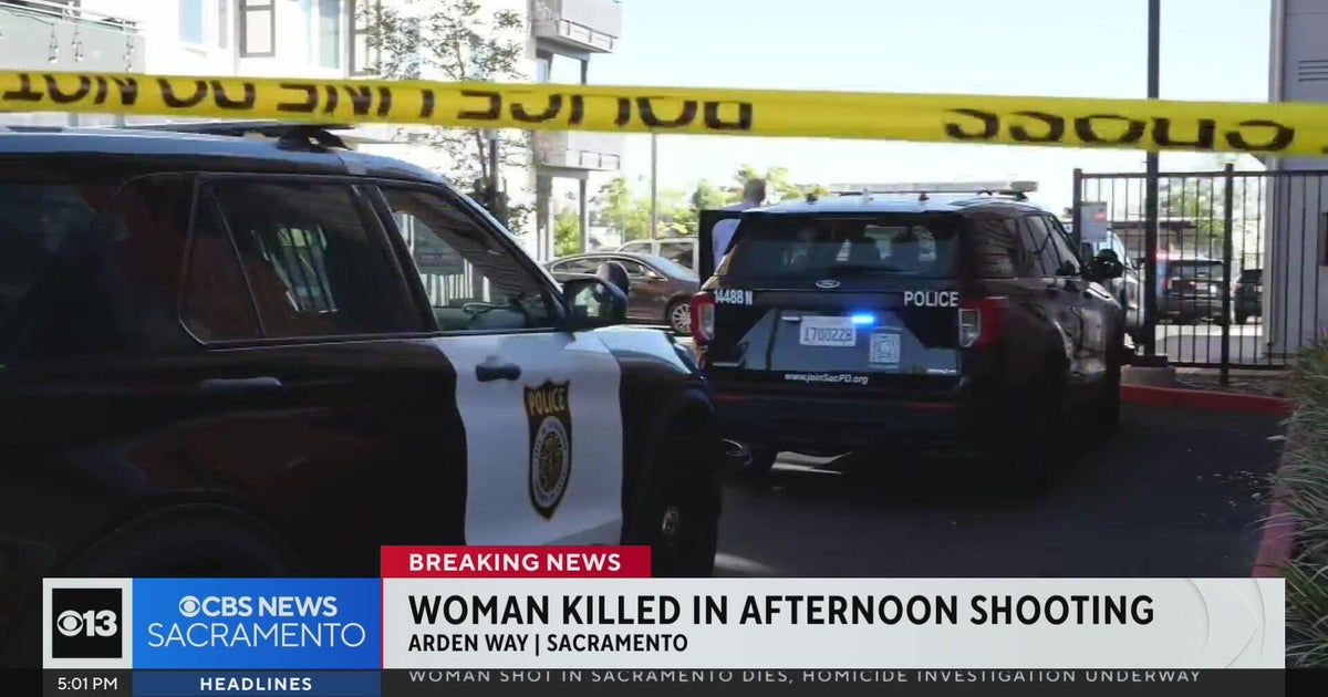 Woman killed in shooting on Arden Way in Sacramento - CBS Sacramento