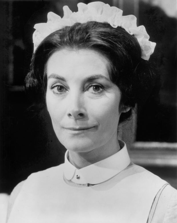 Jean Marsh, Head and Shoulders Publicity Portrait for The British TV Drama Series, "Upstairs, Downstairs", ITV, 1976