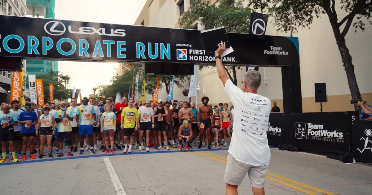 Prepare to find an alternate route. The 40th annual Lexus Corporate Run takes over downtown Miami Thursday Prepare to find an alternate route. The 40th annual Lexus Corporate Run takes over downtown Miami Thursday