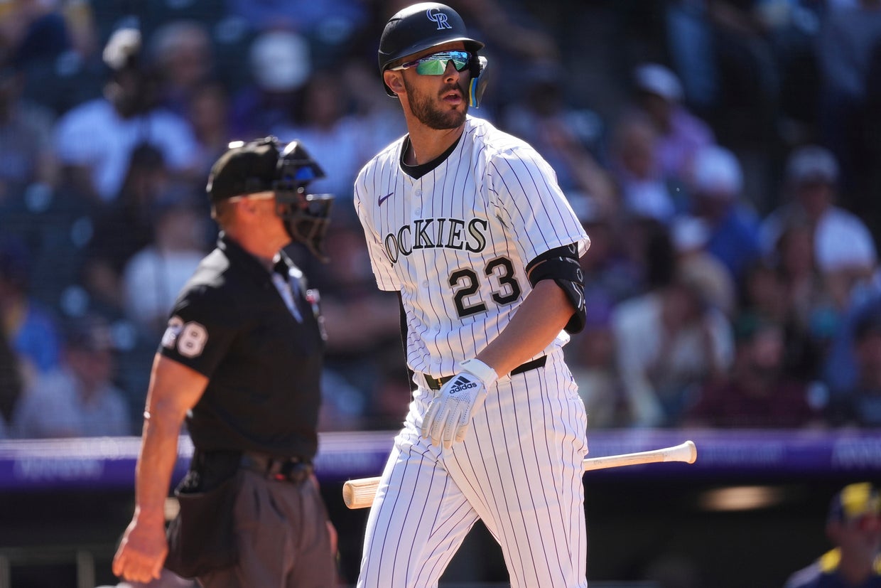 Brewers Rockies Baseball 