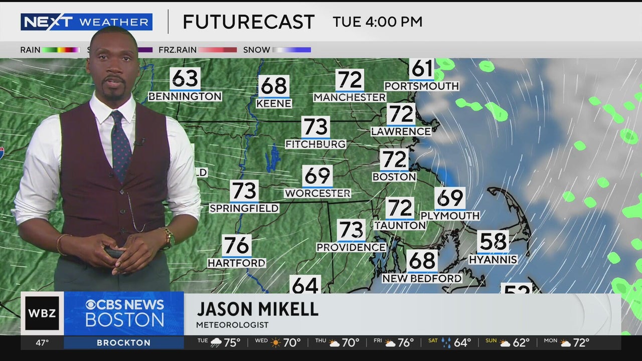 Next Weather: WBZ morning forecast for April 22, 2025 - CBS Next Weather: WBZ morning forecast for April 22, 2025 - CBS