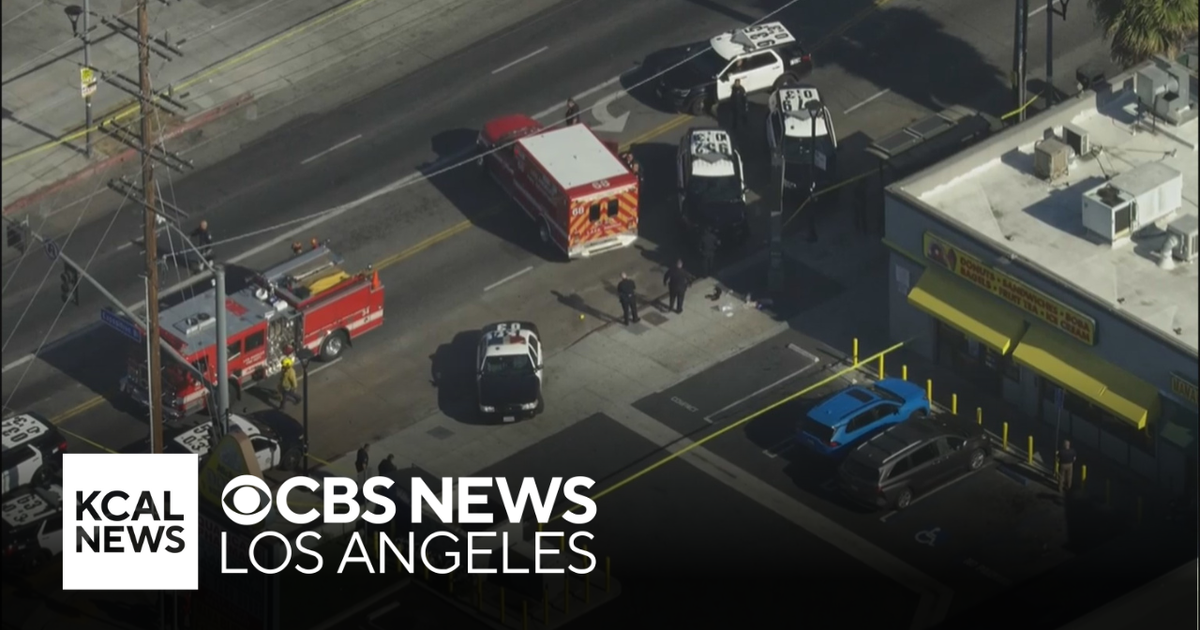2 wounded after shooting near Exposition Park Metro stops - CBS Los Angeles
