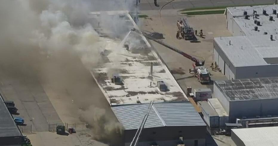 Crews respond to industrial fire at RCO Engineering plant - CBS Detroit