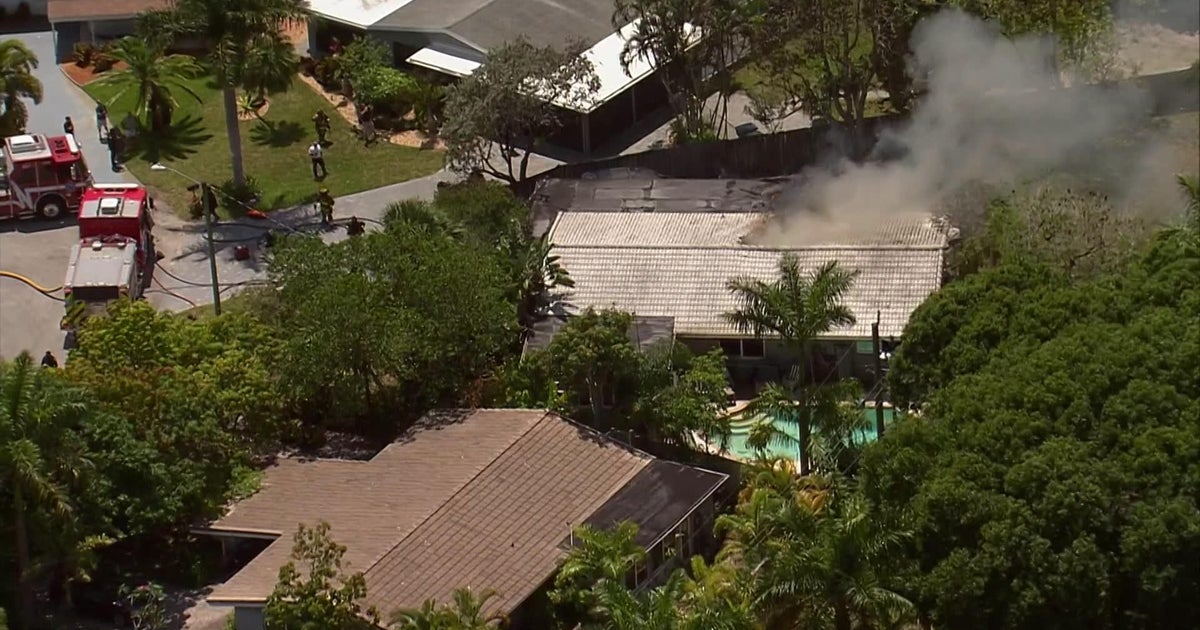 Firefighters battle raging Wilton Manors house fire, 2 people taken to the hospital Firefighters battle raging Wilton Manors house fire, 2 people taken to the hospital