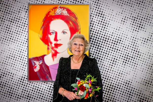 Dutch town most likely trashed 46 artworks by mistake, including Warhol silkscreen print of Princess Beatrix