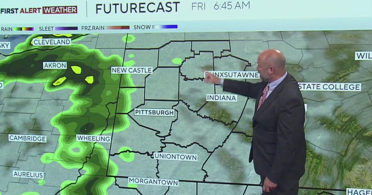 KDKA-TV Nightly Forecast (4/24) - CBS Pittsburgh