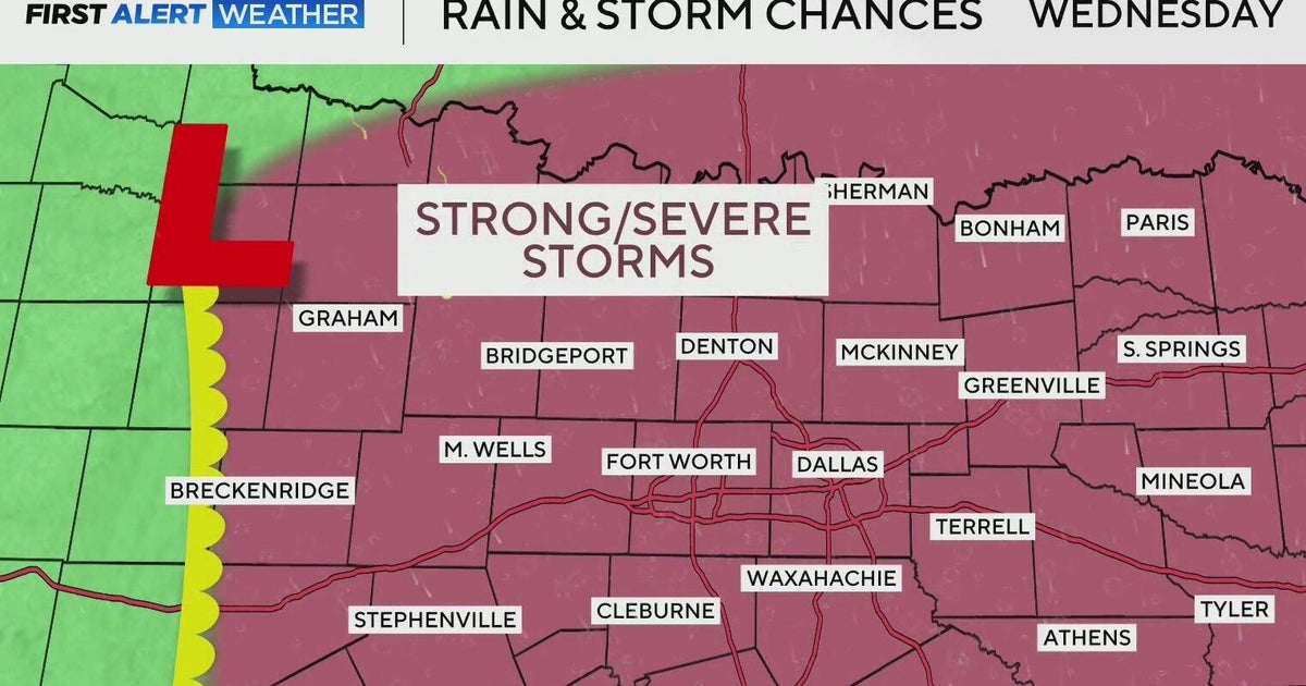 North Texas prepares for another round of severe storms next week - CBS ...