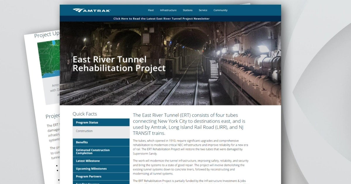 Amtrak's East River Tunnel project could snarl LIRR service for years, MTA warns