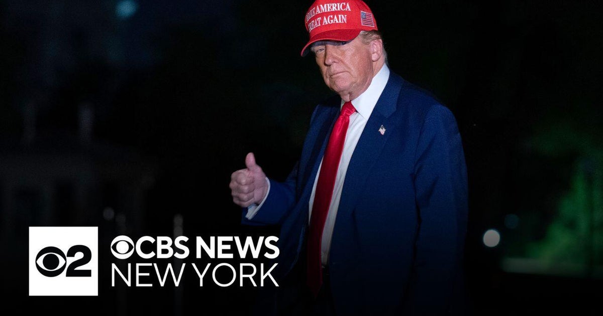 Trump voters in NYC weigh in on his first 100 days in office - CBS New York