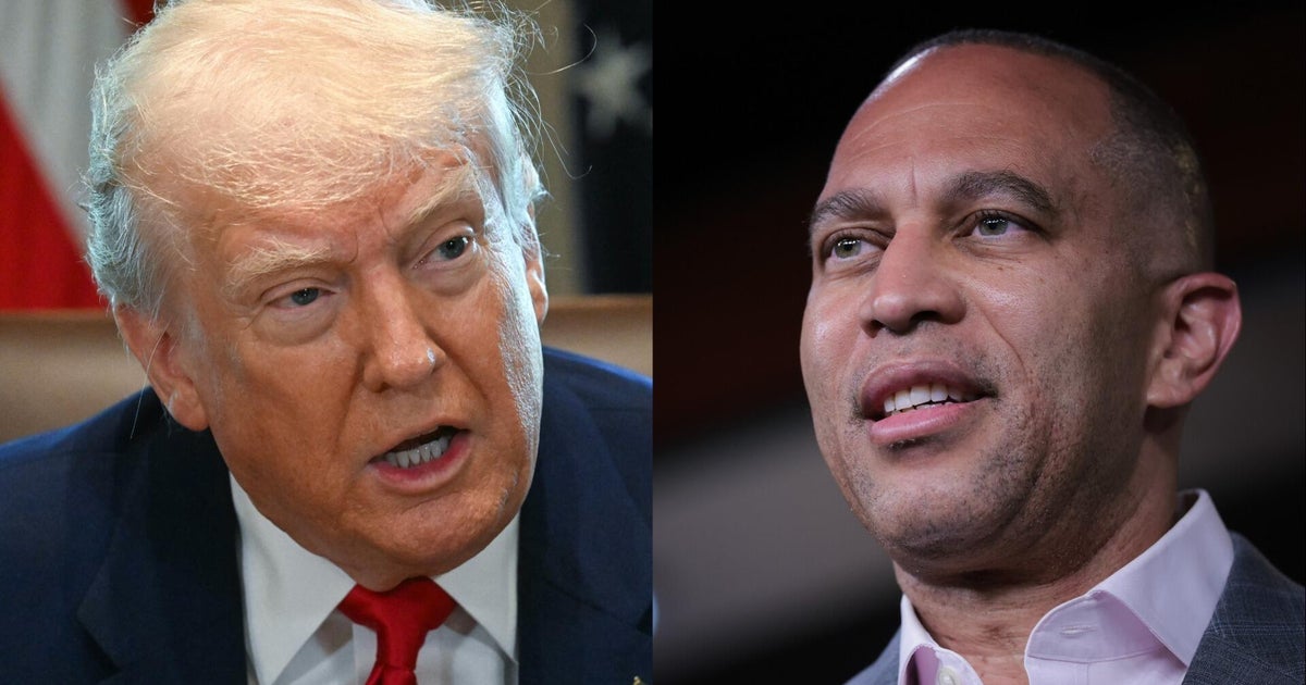Jeffries rebukes Trump's claims of victories during first 100 days of second term