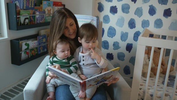 Egg freezing popularity increasing among young women to preserve their fertility Tina Rampino with her sons