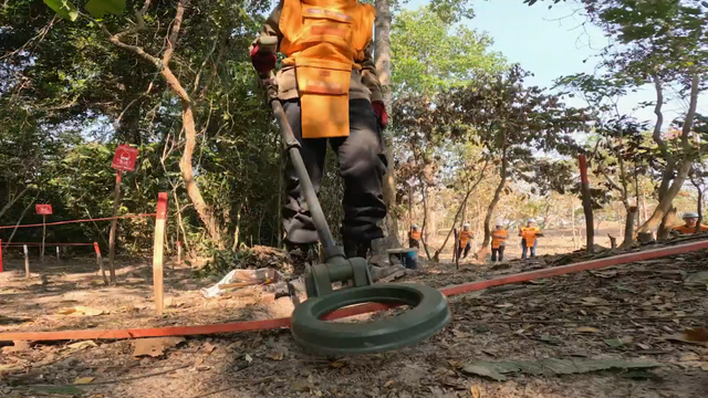 Cambodia still contending with the deadly threat of landmines, a remnant of decades of conflict