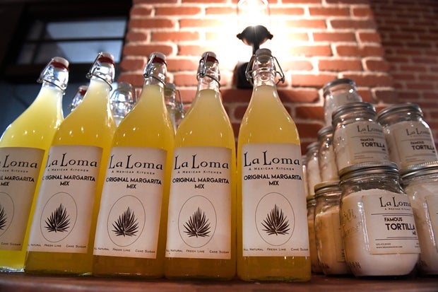 The newly relocated La Loma Mexican restaurant in Denver, Colorado. 