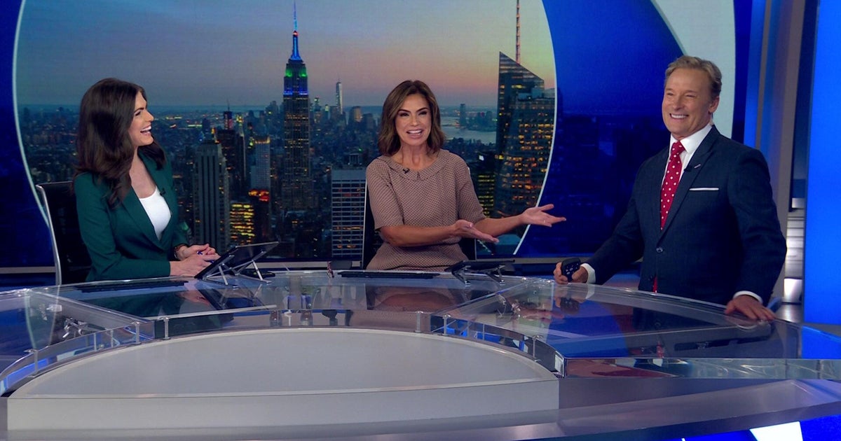 Lonnie Quinn returns to CBS News New York after taking time to recover from accident