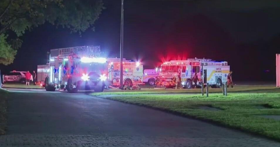 Fire at Saint David Catholic Church School in Davie