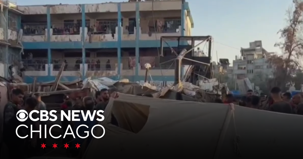 Israeli strikes across Gaza kill at least 92 people - CBS Chicago